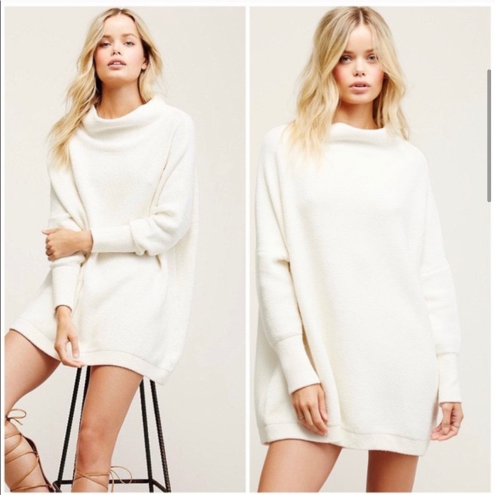 NWT Free People Ottoman Slouchy Tunic Sweater XL